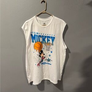 Disney Team Mickey Basketball Sleeveless Shirt